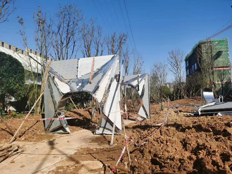 成都电建地产洺悦府景观91视频污污污工程